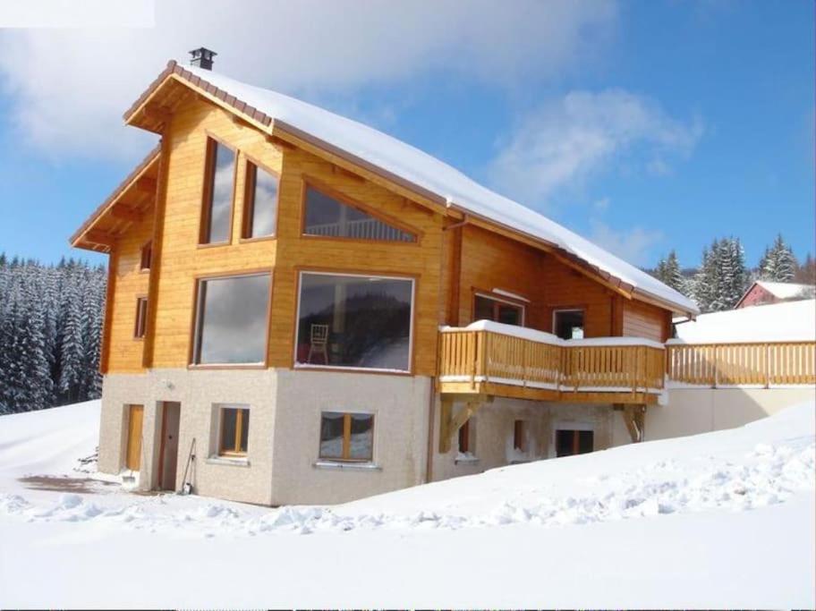 Grand Valtin : Chalet Ecolo 4 Etoiles 14 Personnes Ban-sur-Meurthe-Clefcy المظهر الخارجي الصورة