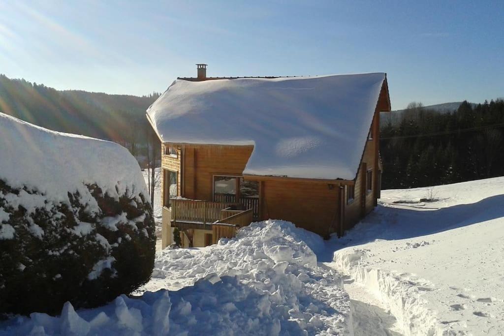 Grand Valtin : Chalet Ecolo 4 Etoiles 14 Personnes Ban-sur-Meurthe-Clefcy المظهر الخارجي الصورة